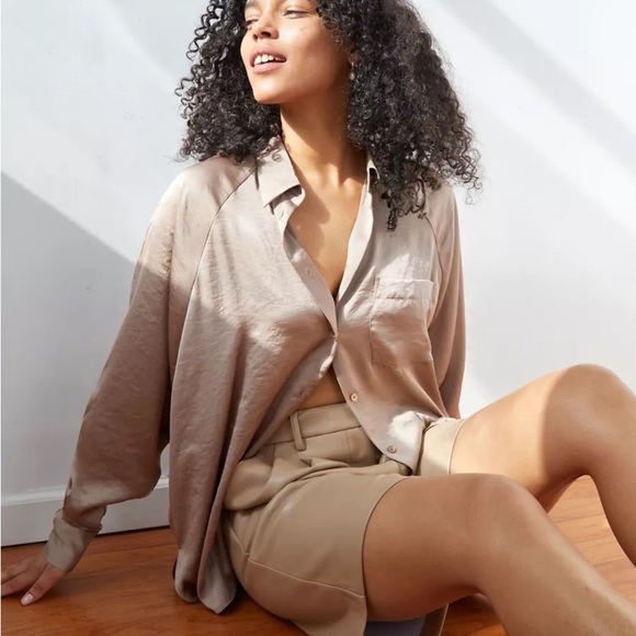 Wilfred Tops - Wilfred Relaxed Button Up 2XS